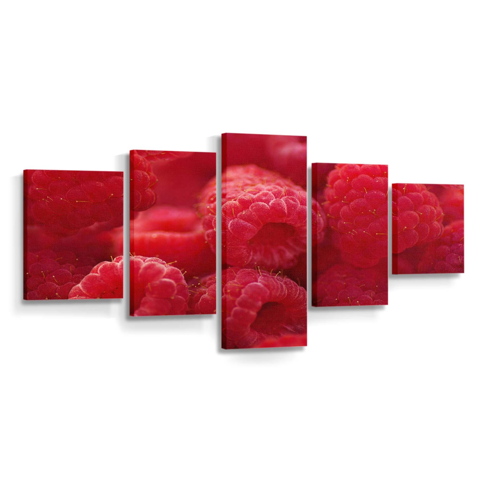 raspberries macro wallpaper